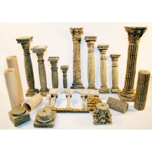 Columnas y capiteles miniatura